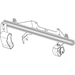 Gun Rack - Single Weapon, Rear Hatch Mounted (GR4-ZRT-AR-BLM-PI-UTILITY-2020+) - 475-1528